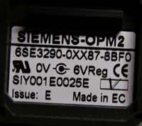 Обозначение модуля SIEMENS-OPM2
