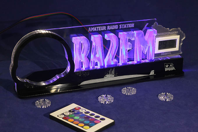 RA2FM под часы 122ЧСa с RGB подсветкой 